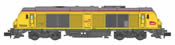 French Diesel Locomotive Class BB-75000 INFRA n°675032 - Era V-VI